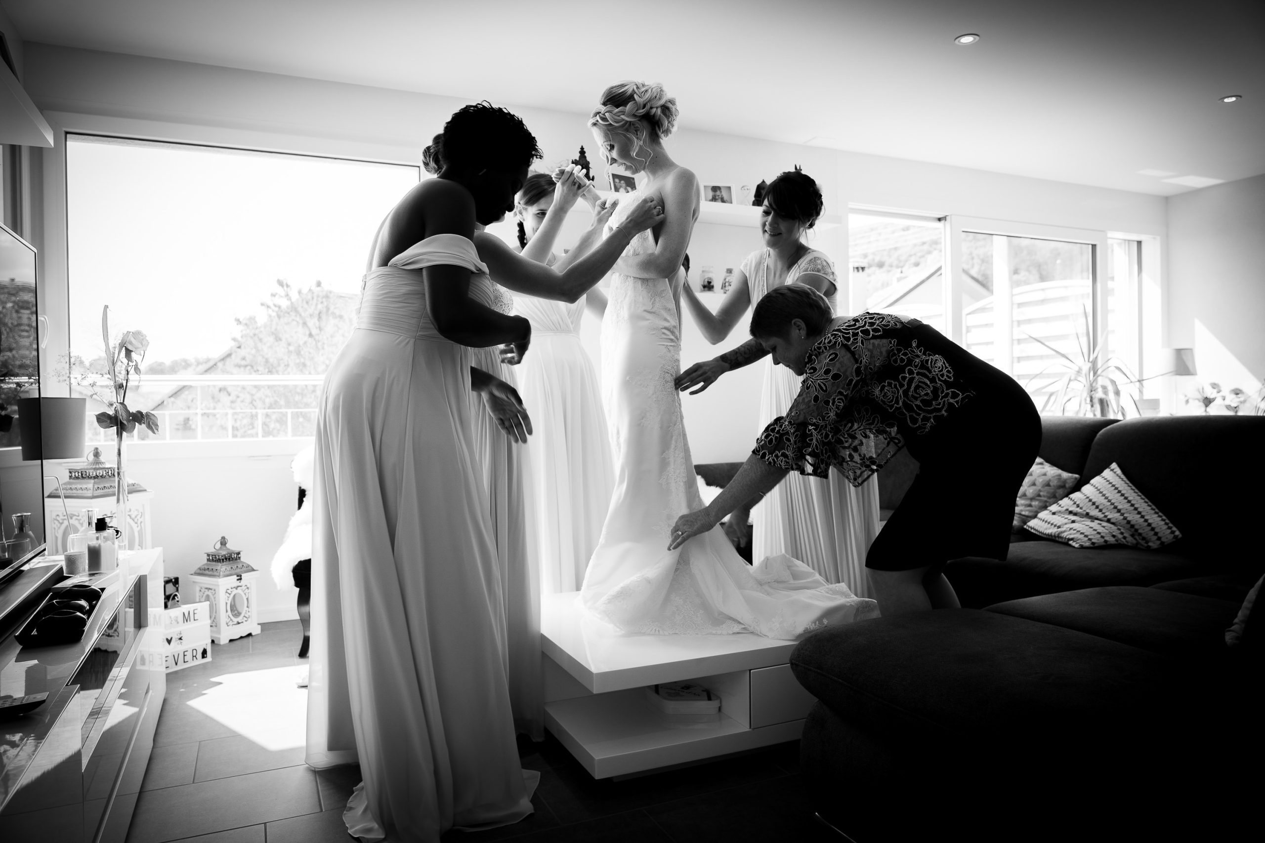 Préparatifs de la mariée Préparatifs de la mariée